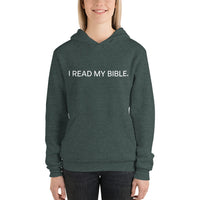 I READ MY BIBLE Unisex hoodie