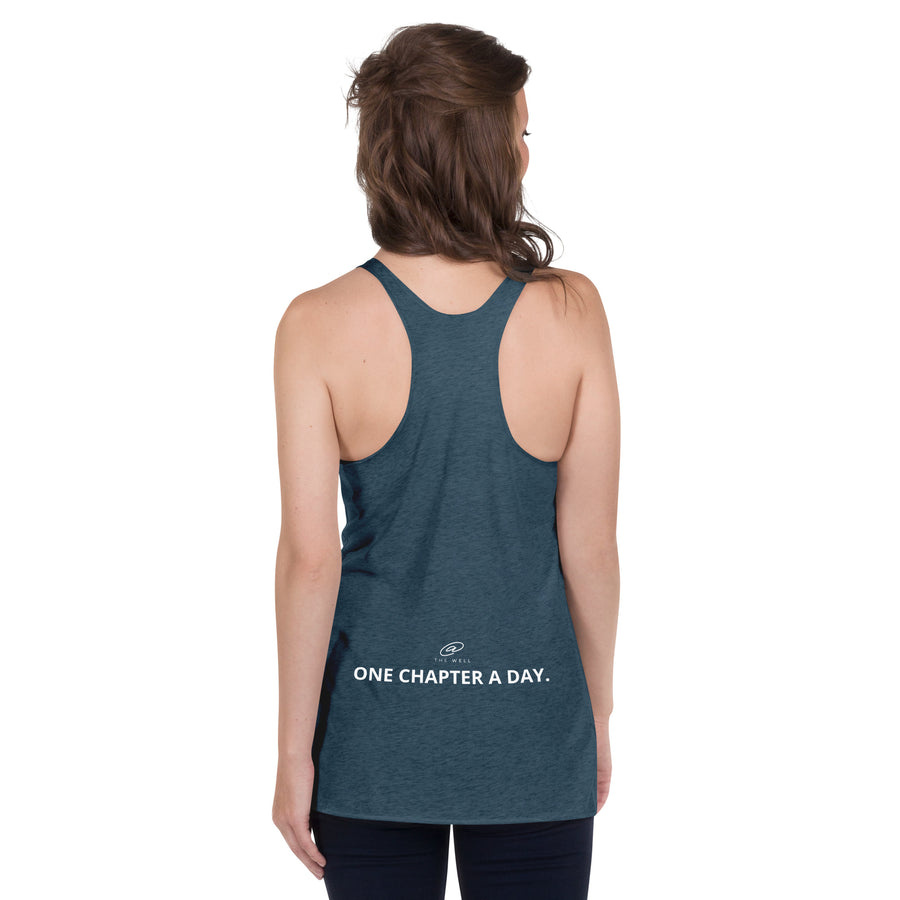 I READ MY BIBLE Women's Racerback Tank