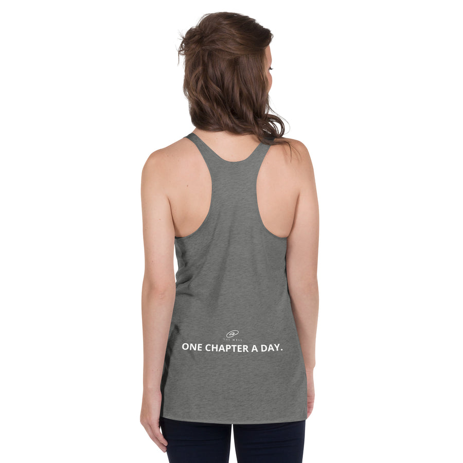 I READ MY BIBLE Women's Racerback Tank